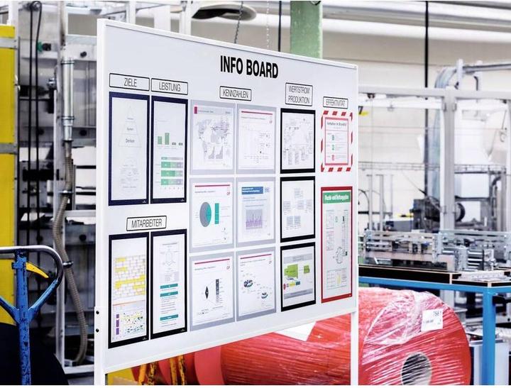 Produktbild Durable 2 Magnetrahmen DURAFRAME® MAGNETIC A4 grün