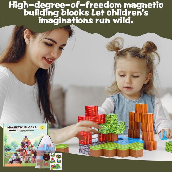 Image du produit Azyvum Magnetische Bausteine-Set