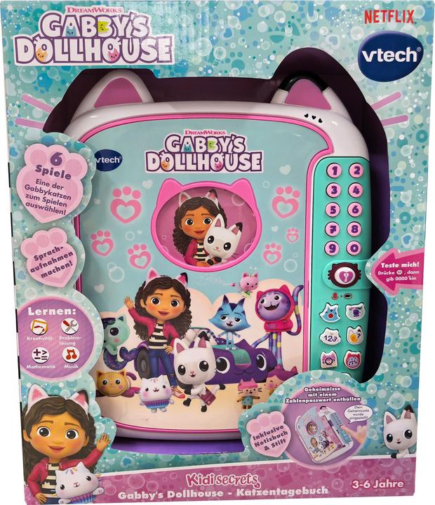 Actual product image VTech Gabby's Dollhouse - Katzentagebuch (German)