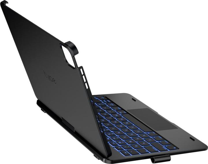 Actual product image Typecase Case Flexbook Touch with keyboard for iPad Air 11" 2024/2025 black (Eng. Int., Apple iPad Air 11 2024, Apple iPad Air 11 2025, Apple iPad Air 11 2026)