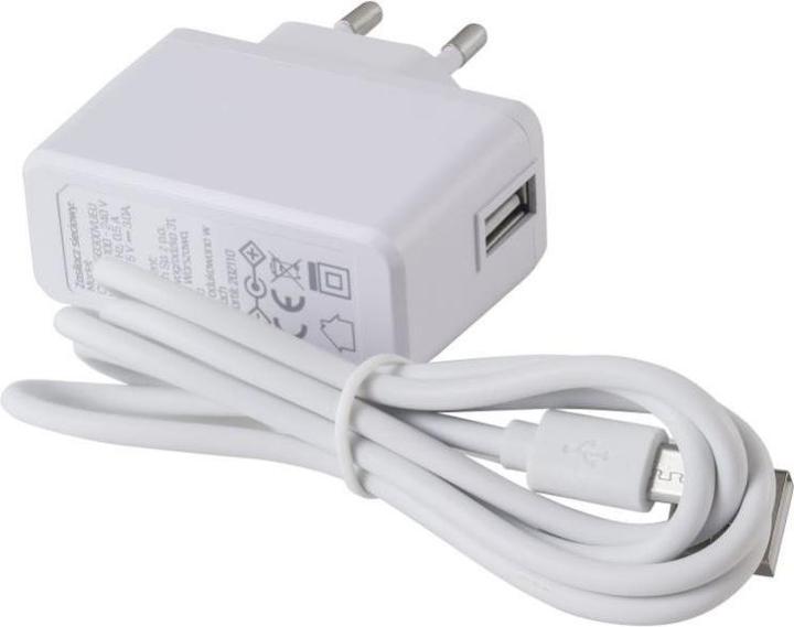 Image du produit Huslog Lampe avec chargeur à induction blanc OW-0648