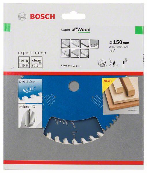 Actual product image Bosch Professional Zubehör Circular saw blade Expert for Wood