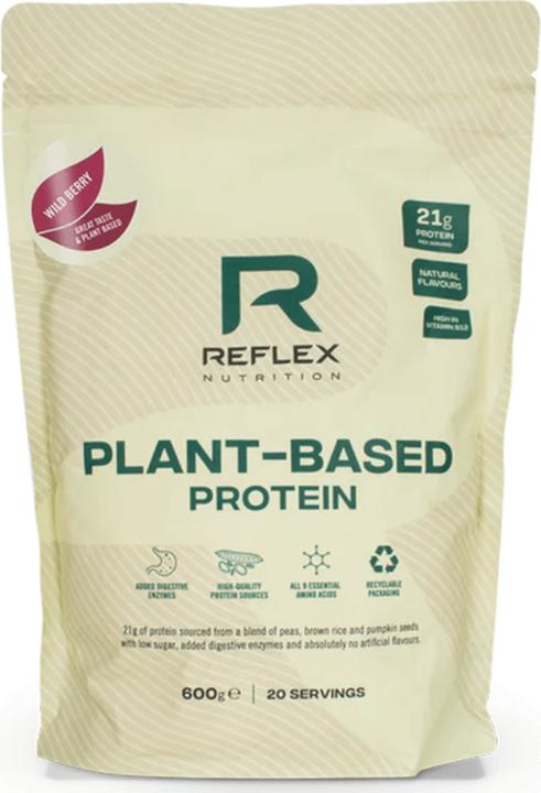 Immagine prodotto Reflex Nutrition Proteine vegetali (Bacca selvatica, 1 x, 630 g)