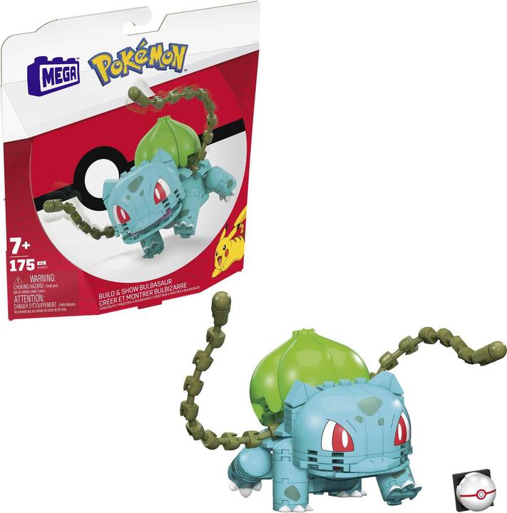 Actual product image Mega Construx Pokémon Bulbasaur