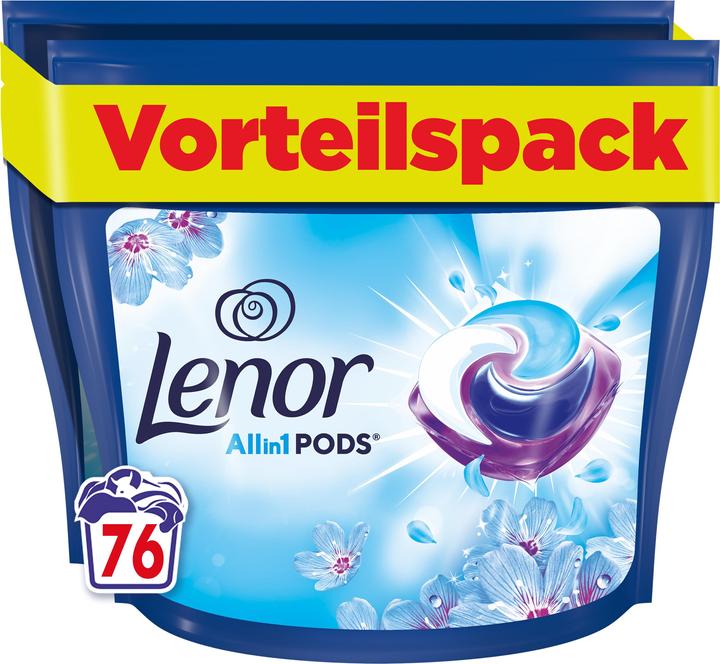 Actual product image Lenor All-in-1 Pods (76 Washing cycles, Wash pods)