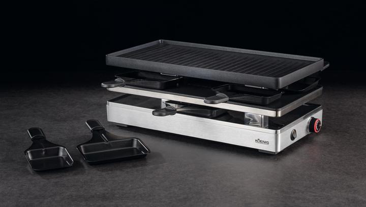 Actual product image Koenig Pizza-Raclette-Grill 4-in-1
