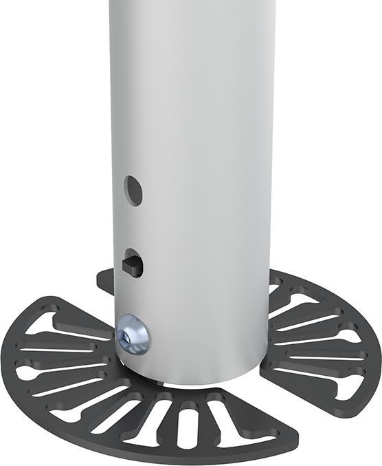 Image du produit Multibrackets Support plafond pour caméras dôme/CCTV, blanc (Cadres support AV)