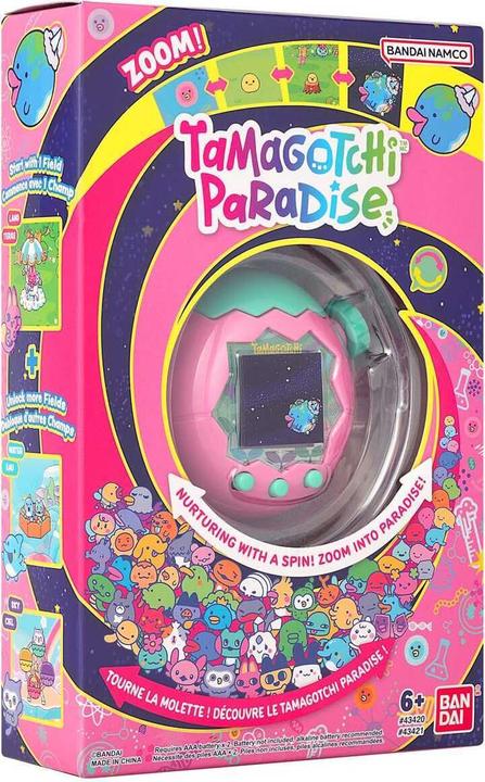 Produktbild Bandai Tamagotchi Paradise Land pink (Deutsch, Spanisch, Chinesisch, Französisch, Koreanisch, Japanisch, Italienisch, Portugiesisch, Englisch)