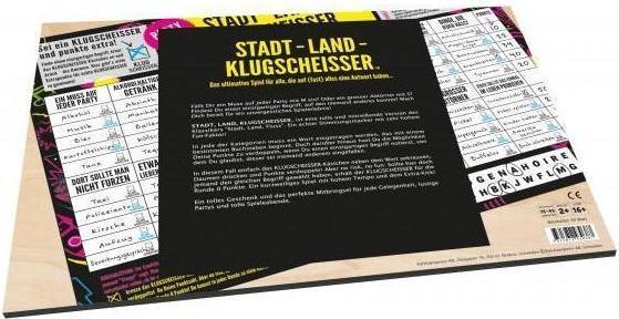 Actual product image Stadt-Land-Klugscheisser - Party Edition (German)