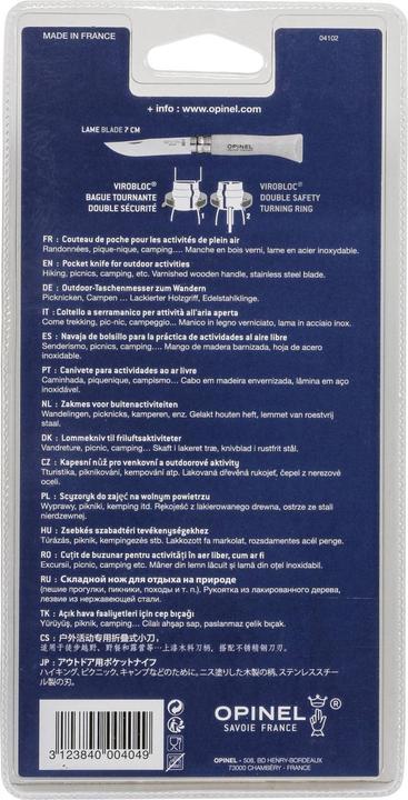 Produktbild Opinel No 06 Taschenmesser, Blister (7 cm)