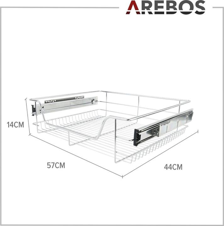 Produktbild Arebos Teleskopschublade