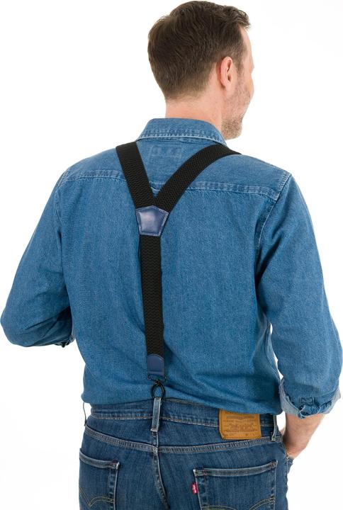 Produktbild Only-Bags.Store Extra breite Y-förmige Hosenträger mit Karabinerhaken