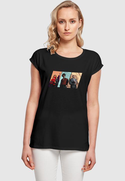 Produktbild Merchcode Laides Grand Trio Extended Shoulder Tee - 113397 (XL)