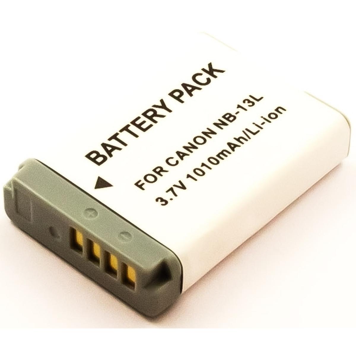 AGI 106962 - Canon - 1010 mAh - 3,7 V - Lithium-Ion (Li-Ion) - 1 Stück(e) (Akku), Kamera Stromversorgung, Schwarz