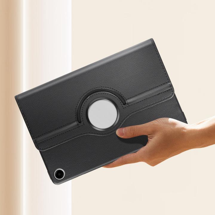 Produktbild Akashi 360 Rotating Folio Case Black Stand Position For Samsung Galax (Samsung Galaxy Tab A9+)