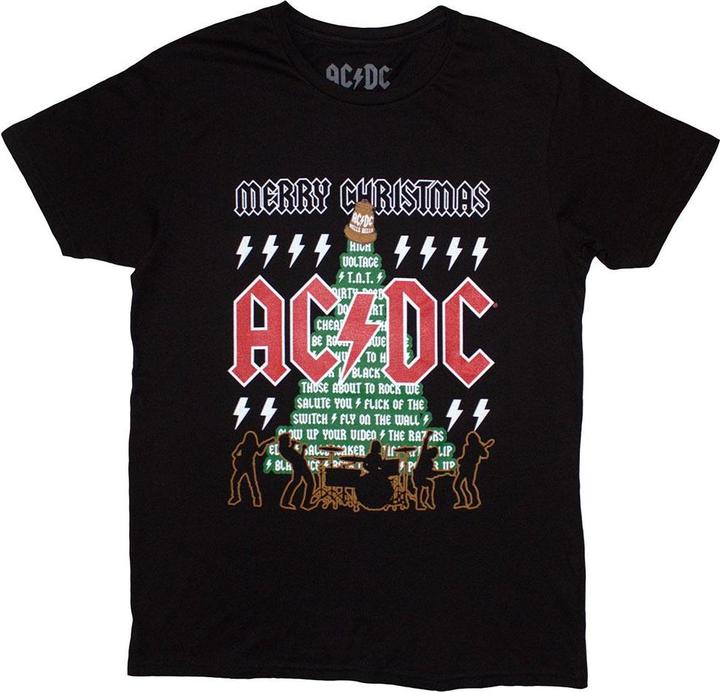 Produktbild AC/DC Merry Christmas TShirt (L)