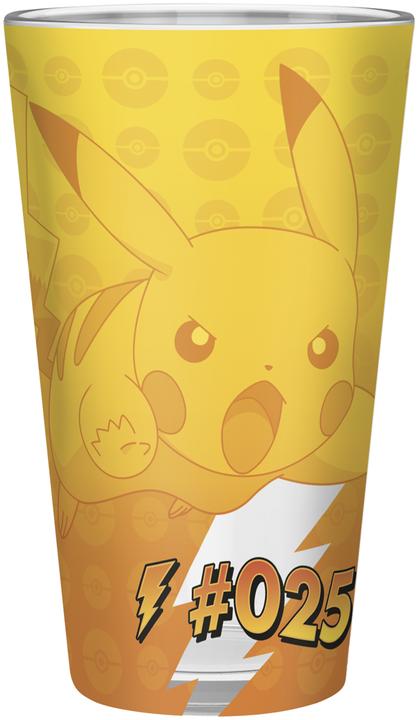 Produktbild ABYstyle Pokemon Large Glass 400ml: Pikachu Foil