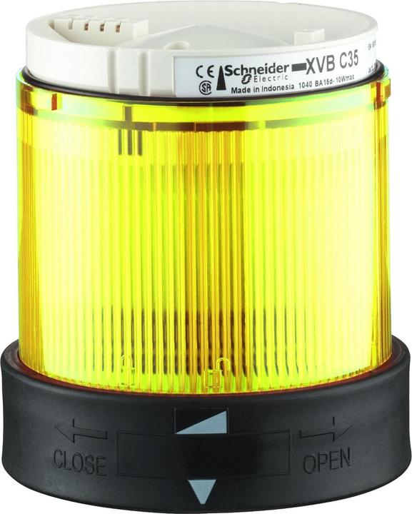 Produktbild Schneider Electric Blinklicht LED ge Ř70mm IP65 24V/50Hz UC XVBC5B8