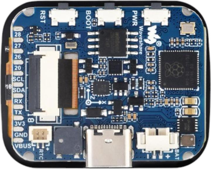 Produktbild WaveShare RP2040 1.69 Zoll Touch LCD Display eckig