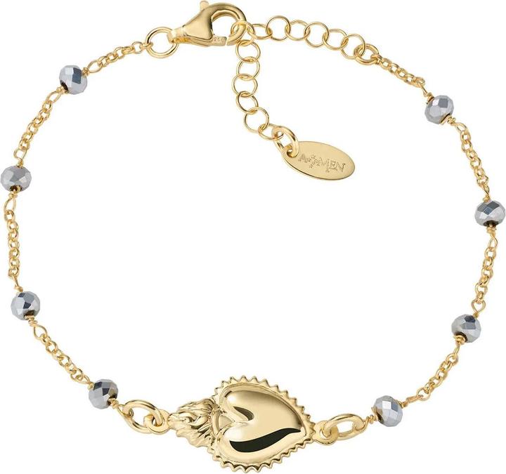 Immagine prodotto Amen Bracciale del Sacro Cuore (19 cm, Argento 925)