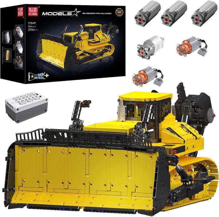 Actual product image Mould King Remote Controlled Bulldozer