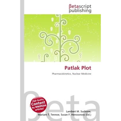 Thumbnail - Patlak Plot, Fachbücher von Miriam T. Timpledon, Susan F. Marseken, Lambert M. Surhone