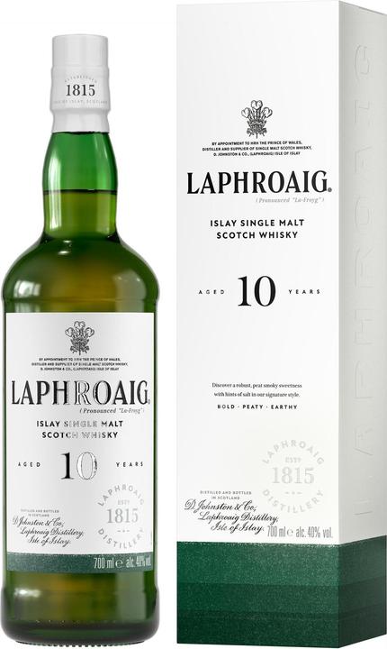 Immagine prodotto Laphroaig 10 anni (Single Malt, Whisky scozzese, 1 x 70 cl)
