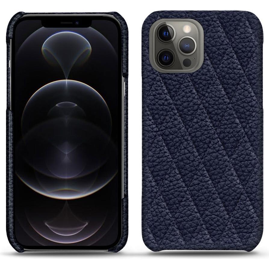 Noreve Lederschutzhülle (Apple iPhone 12 Pro), Smartphone Hülle, Violett