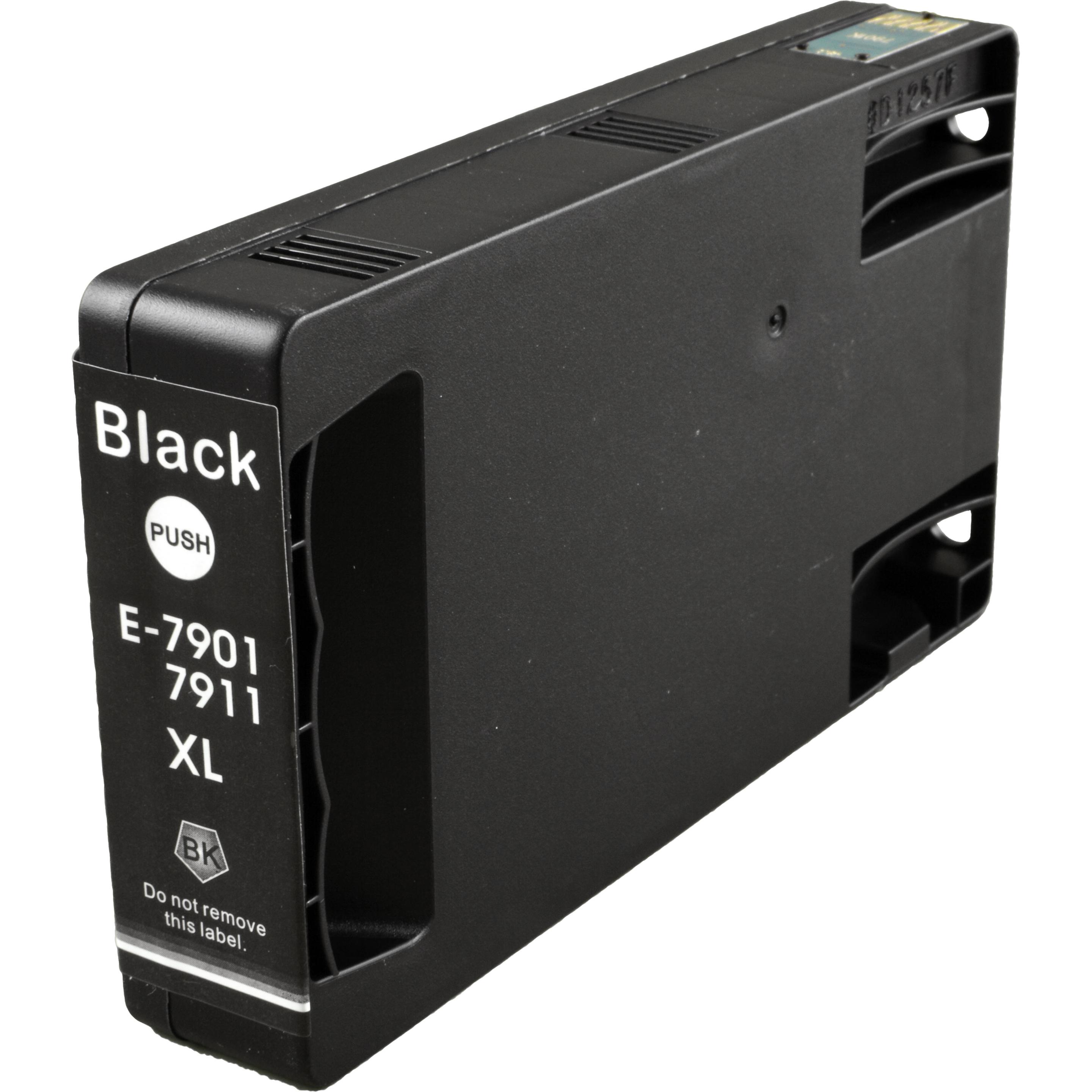 Ampertec, Druckerpatrone, Tinte ersetzt Epson C13T790140 schwarz (BK)
