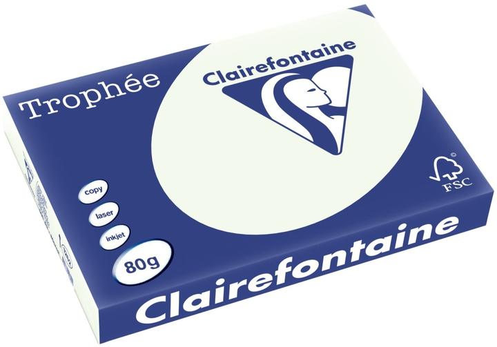 Immagine prodotto Clairefontaine Carta per fotocopie Trophee A3 80g/mq PU=500 fogli verde chiaro (80 g/m², 500 x, A3)