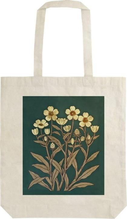 Produktbild Sköna Ting Baumwolltasche STBAG29 Jaskier Shopperka