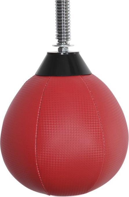 Produktbild Swisshandel24 Boxgestell mit Speedball & Reflexstange, Wandmontage, höhenverstellbar, Schwarz/Rot