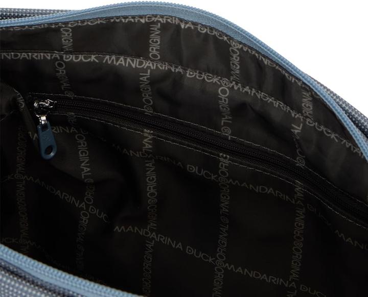 Actual product image Mandarina Duck Crossover Shoulder Bag with Adjustable Strap and Multiple Pockets