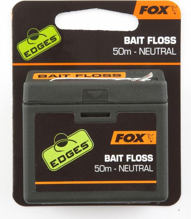Fox Zahnseide Karpfen edges bait floss neutral 50m (50 m)