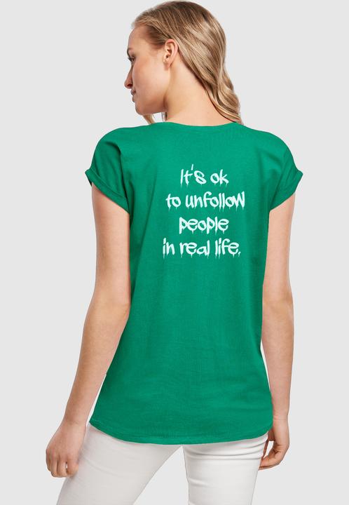 Produktbild Merchcode Ladies Unfollow Extended Shoulder Tee - 111691 (XL)