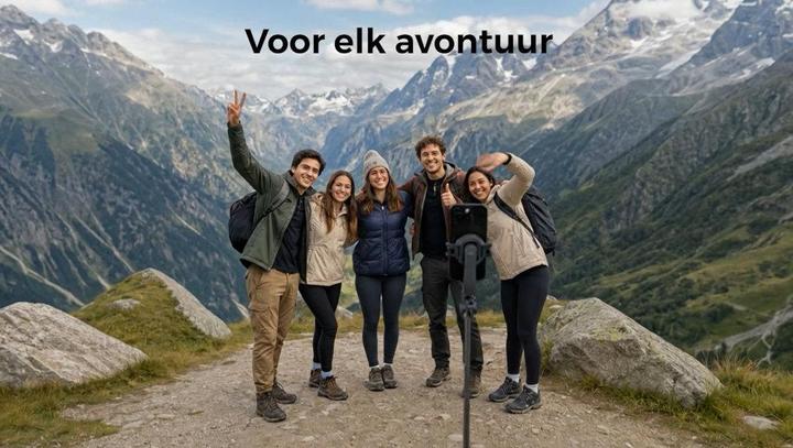 Produktbild Mobiparts Promotion 5+1 - Selfie Stick with TriPod and MagSafe Black