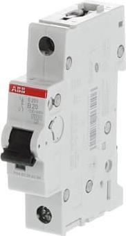 Immagine prodotto ABB S200 MCB 20A 1 polo tipo B 6kA