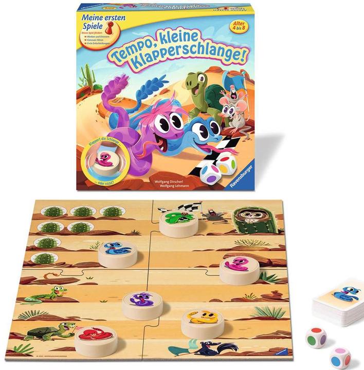 Produktbild Ravensburger Tempo, kleine Klapperschlange (Deutsch, 2 - 4 Spieler)