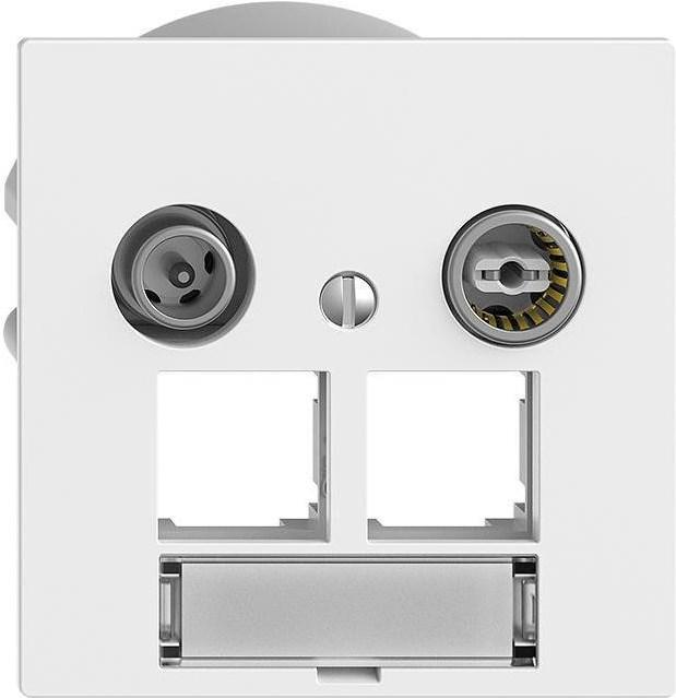 Actual product image Feller Multimedia box EDIZIOdue Easynet