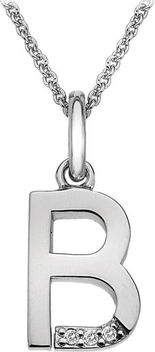 Produktbild Hot Diamonds Diamant Buchstaben Halskette B (Silber 925, 40 cm)