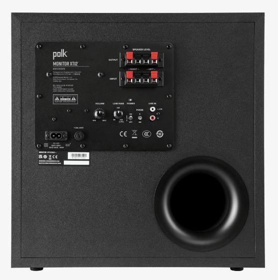 Produktbild Polk MXT12SUBBK Monitor XT (100 W)