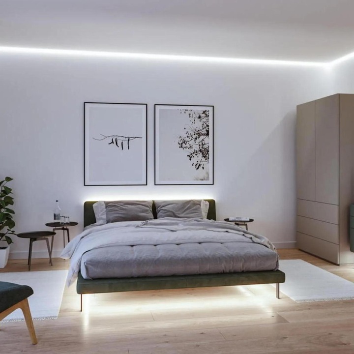 Actual product image Paulmann MaxLED 500 Full-Line COB Stripe Set (Daylight, 150 cm, Indoor)