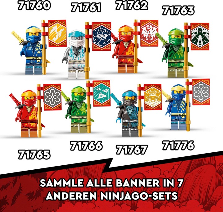 Actual product image LEGO Lloyd legendary dragon (71766, LEGO Ninjago)