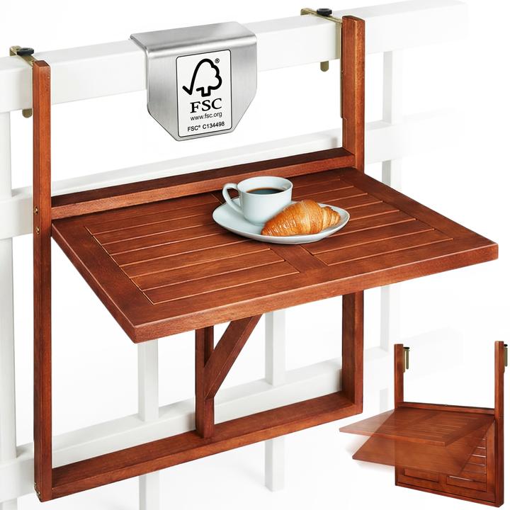 Image du produit Casaria Table de balcon (45 cm)