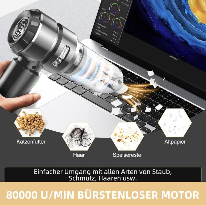 Produktbild Botatio Kabelloser Handstaubsauger