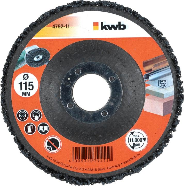 Produktbild kwb Reinigungsscheibe / Ws / 115Ls