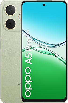 Actual product image OPPO A5 Pro 5G (256 GB, Green, Olive, 6.67", Dual SIM, 5G)