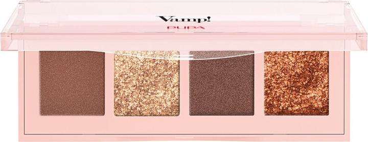 Actual product image Pupa Milano Vamp eyeshadow palette! (Palette) 5.2 g - Shade: 002 Gold Bronze (002 Gold Bronze)