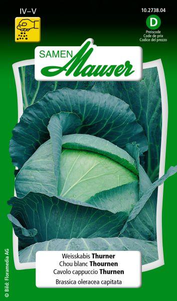 Produktbild Samen Mauser Weisskohl Thurner (Gemüsesamen)