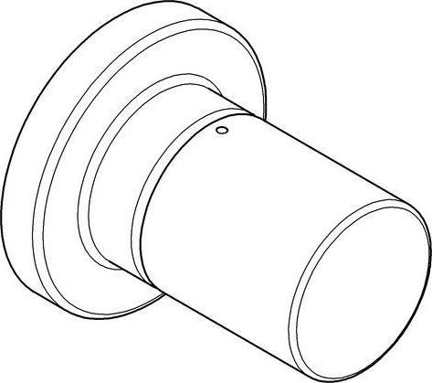 Actual product image Grohe UP valve top unit GROHTHERM 3000 C shut-off handle chrome